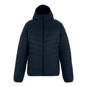 Regatta Mens Loft Lite Baffled Hybrid Jacket / Navy/Black